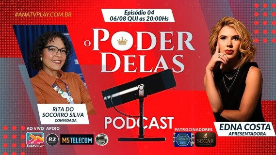 PODCAST O PODER DELAS - Rita do Socorro Silva Queiroz - EP-04